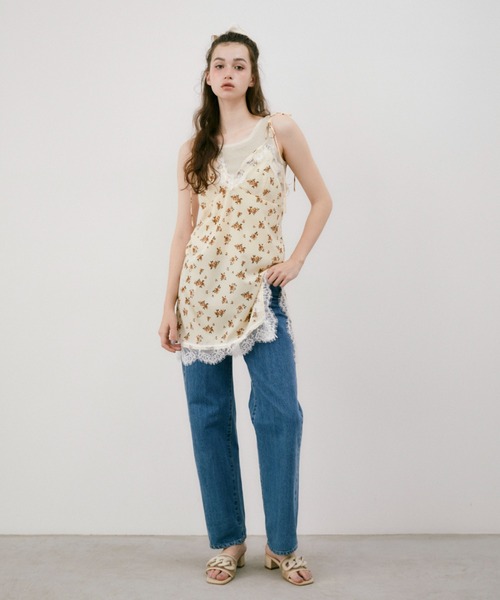 ワンピース idem sensual satin cami onepiece sensual satin cami onepiece – idem