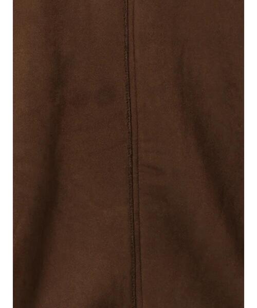 ehka sopo（エヘカソポ）の「エコムートンジャケット（その他アウター・レディース・ブラウン/ベージュ/モカ・F）」の14枚目の写真