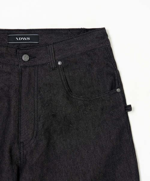 IDWS(アイドンワナセル)の「Bolly Roll Up Raw Denim Pants Black(デニムパンツ・レディース・その他・2/0/1)」の5枚目の写真