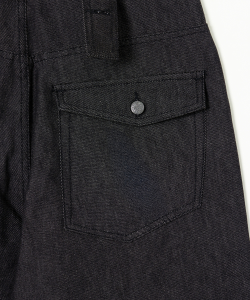 IDWS(アイドンワナセル)の「Bolly Roll Up Raw Denim Pants Black(デニムパンツ・レディース・その他・2/0/1)」の6枚目の写真