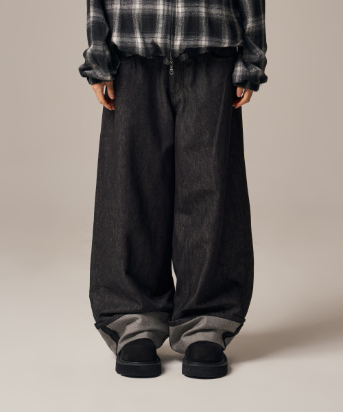 IDWS(アイドンワナセル)の「Bolly Roll Up Raw Denim Pants Black(デニムパンツ・レディース・その他・2/0/1)」の9枚目の写真