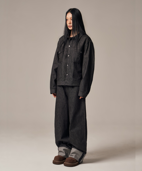 IDWS(アイドンワナセル)の「Bolly Roll Up Raw Denim Pants Black(デニムパンツ・レディース・その他・2/0/1)」の14枚目の写真