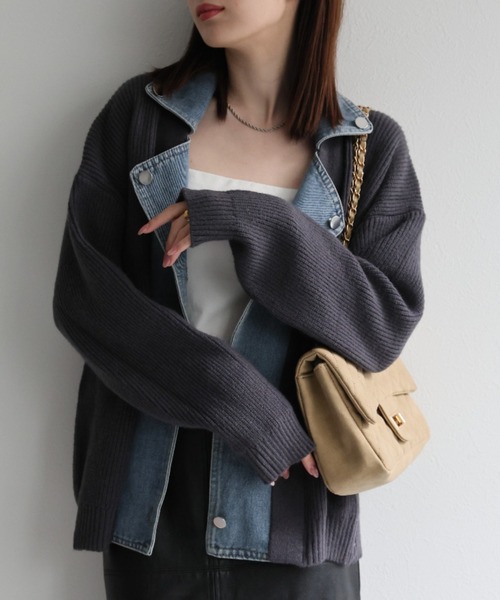 model:162cm　着用サイズ:F