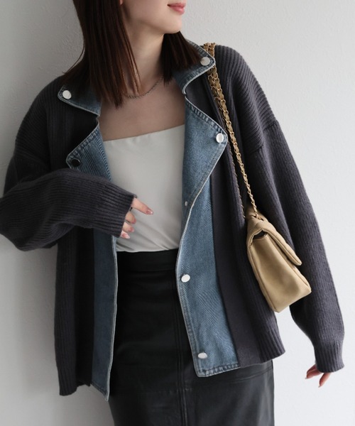 model:162cm　着用サイズ:F