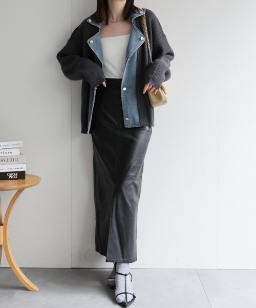 model:162cm　着用サイズ:F