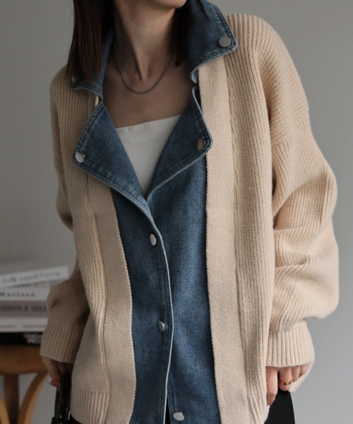 model:162cm　着用サイズ:F