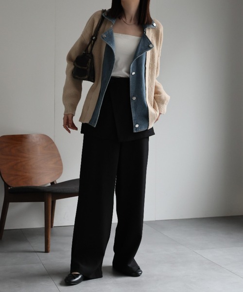 model:162cm　着用サイズ:F