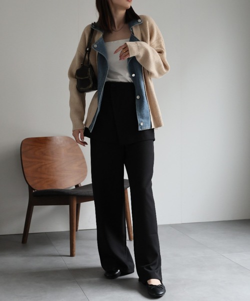 model:162cm　着用サイズ:F