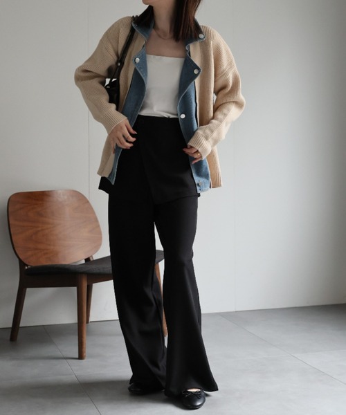 model:162cm　着用サイズ:F