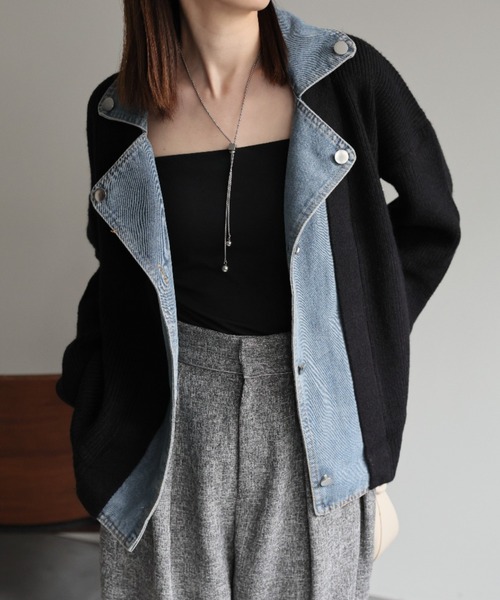model:162cm　着用サイズ:F