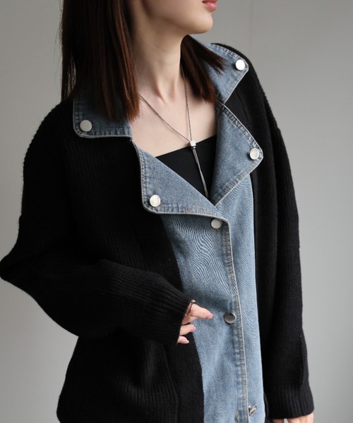 model:162cm　着用サイズ:F