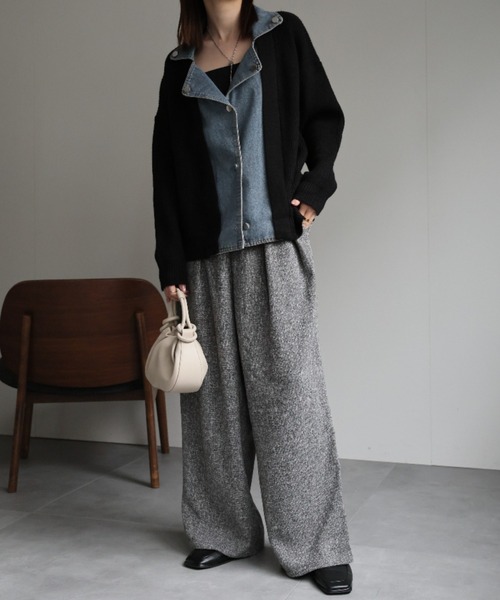 model:162cm　着用サイズ:F