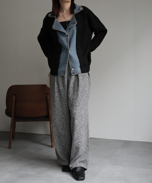 model:162cm　着用サイズ:F