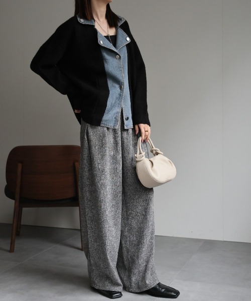 model:162cm　着用サイズ:F