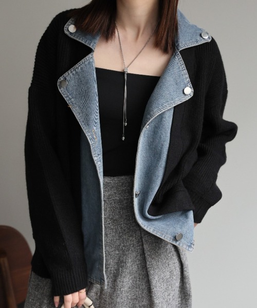 model:162cm　着用サイズ:F
