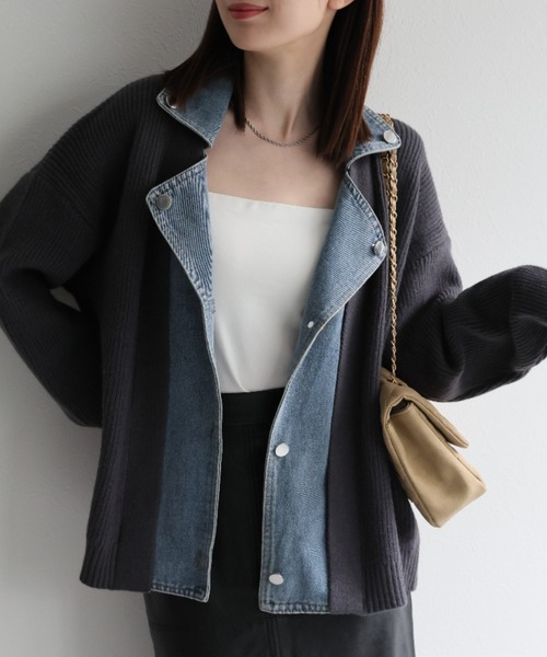 model:162cm　着用サイズ:F