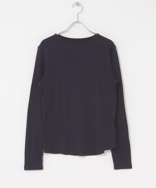 セール】コットンカシミヤクルーネックカットソー（Tシャツ/カットソー