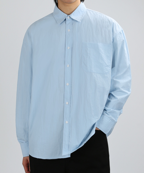 VERYVAIN(ベリベーン)の「GORP OVER SHIRTS (SKY BLUE)(シャツ/ブラウス・メンズ・その他・MEDIUM/LARGE)」の1枚目の写真