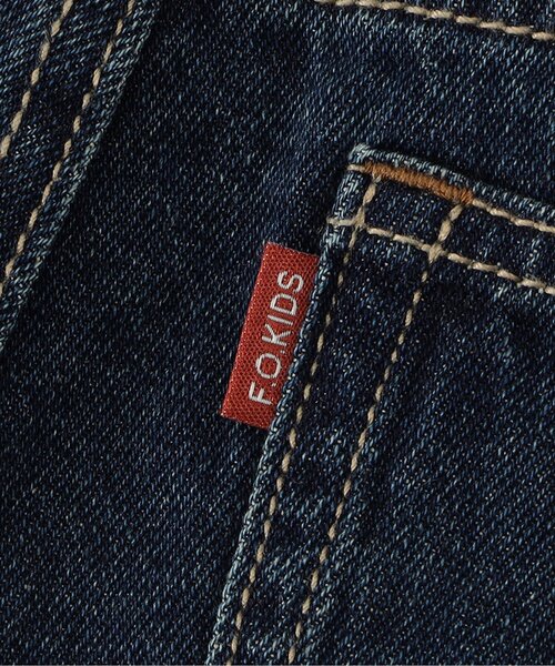 F.O.KIDS（エフオーキッズ）の「BRUH ５P CHILL DENIM（デニムパンツ・キッズ・ネイビー/ブルー/オフホワイト・100/110/120/130/140/150/160）」の9枚目の写真