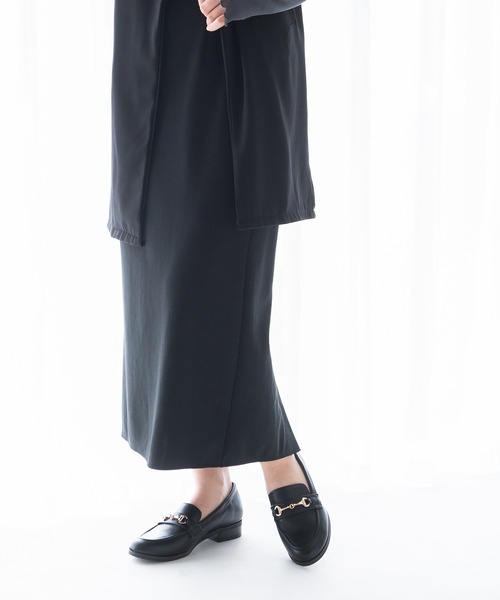 JELLY BEANS(ジェリービーンズ)の「ゴールドビットローファー(211-59362)JELLY BEANS(ジェリービーンズ)(ローファー・レディース・ブラック・22.5/23/23.5/24/24.5)」の11枚目の写真