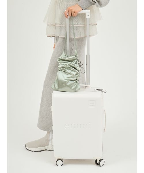 emmi(エミ)の「【emmi×Samsonite】スピナー55(スーツケース/キャリーバッグ・レディース・ホワイト・S)」の3枚目の写真