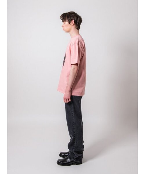 SSIN AND LEE(シンアンドリー)の「クリアスカルプリンティングTシャツコーラルピンク(Tシャツ/カットソー・メンズ・その他・LARGE/MEDIUM)」の6枚目の写真