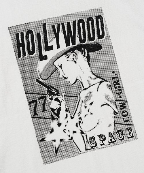 VASTIC(バスティック)の「ハリウッドTシャツバージョン2_ホワイト(Tシャツ/カットソー・メンズ・その他・LARGE/MEDIUM/X-LARGE)」の5枚目の写真
