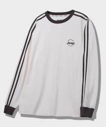 トラックロングスリーブTシャツ (JQ5TSU031IV)