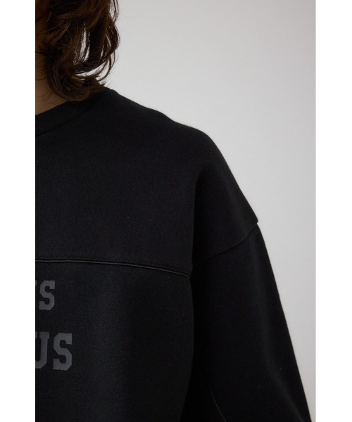 AZUL by moussy（アズールバイマウジー）の「裏起毛パイピングデザイントップス（スウェット・メンズ・ブラック/ダークネイビー/杢グレー・LARGE/MEDIUM）」の17枚目の写真