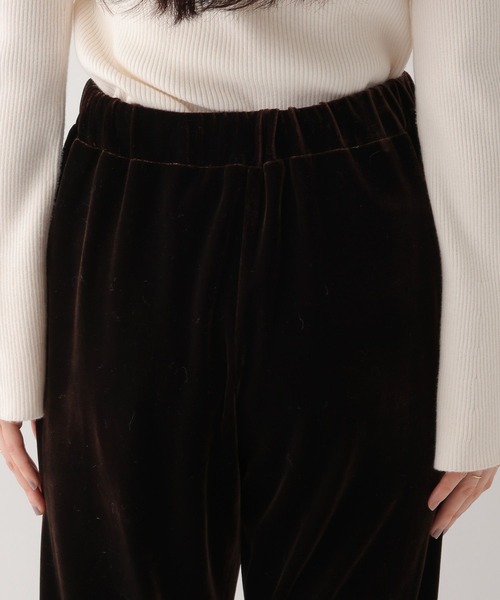 Heather（ヘザー）の「ベロアフリルパンツ　639599（その他パンツ・レディース・ブラウン/ブラック・FREE）」の17枚目の写真