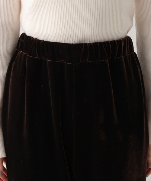Heather（ヘザー）の「ベロアフリルパンツ　639599（その他パンツ・レディース・ブラウン/ブラック・FREE）」の18枚目の写真