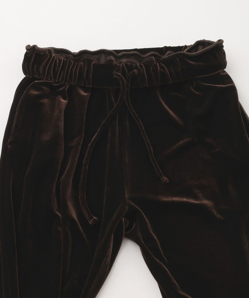 Heather（ヘザー）の「ベロアフリルパンツ　639599（その他パンツ・レディース・ブラウン/ブラック・FREE）」の21枚目の写真
