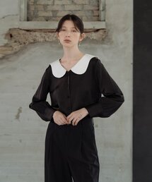 YOUNESS（ユニス）の「Contrast color blouse（シャツ/ブラウス）」