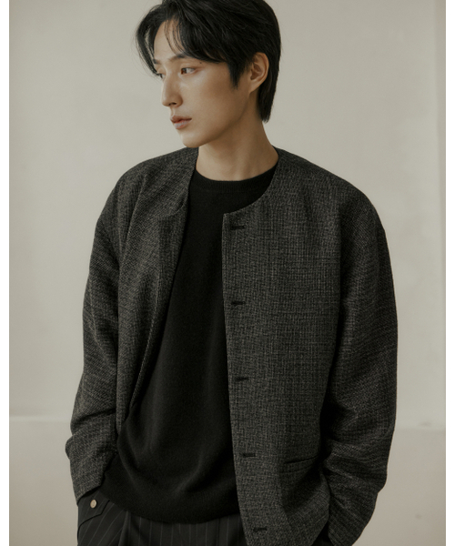 POKER FACE（ポーカーフェイス）の「[STALKERS EXCLUSIVE] FARASHA CASHMERE CREW NECK KNIT BLACK（ニット/セーター・メンズ・その他・46/48/50）」の6枚目の写真
