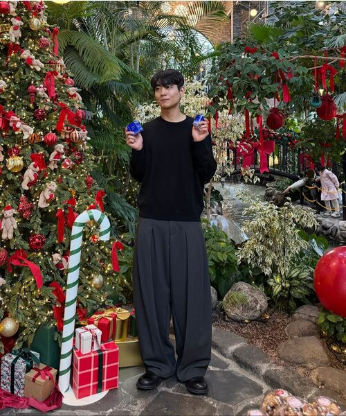 POKER FACE（ポーカーフェイス）の「[STALKERS EXCLUSIVE] FARASHA CASHMERE CREW NECK KNIT BLACK（ニット/セーター・メンズ・その他・46/48/50）」の10枚目の写真