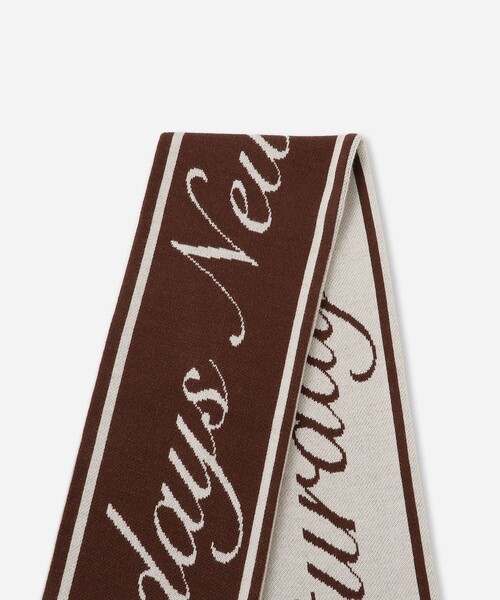 Saturdays NYC(サタデーズ ニューヨークシティ )の「Saturdays NYC Football Scarf(マフラー・メンズ・ブラック/ワイン・FREE)」の4枚目の写真