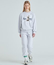 SEONEED（ソニード）の「SNDC シンボル スウェットパンツ ライトグレー（スウェットパンツ）」