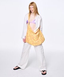 DUMATIN（ドゥマタン）の「Flower Beach Towel Orange（メッセンジャーバッグ）」