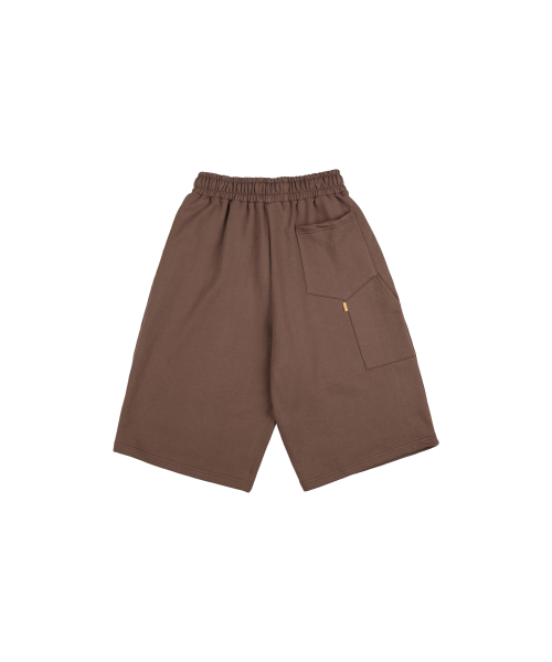PHILIPPAKER（フィリップペイカー）の「カーペンター バミューダ スウェット 8部パンツ モカムース（その他パンツ・メンズ・その他・MEDIUM/LARGE/X-LARGE）」の9枚目の写真