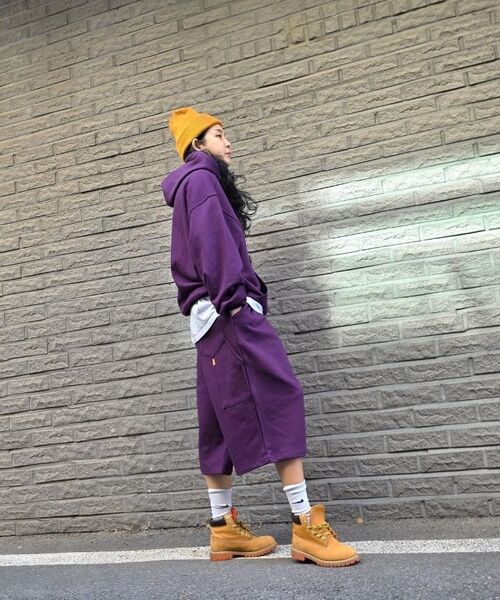 PHILIPPAKER（フィリップペイカー）の「カーペンター バミューダ スウェット 8部パンツ モカムース（その他パンツ・メンズ・その他・MEDIUM/LARGE/X-LARGE）」の12枚目の写真
