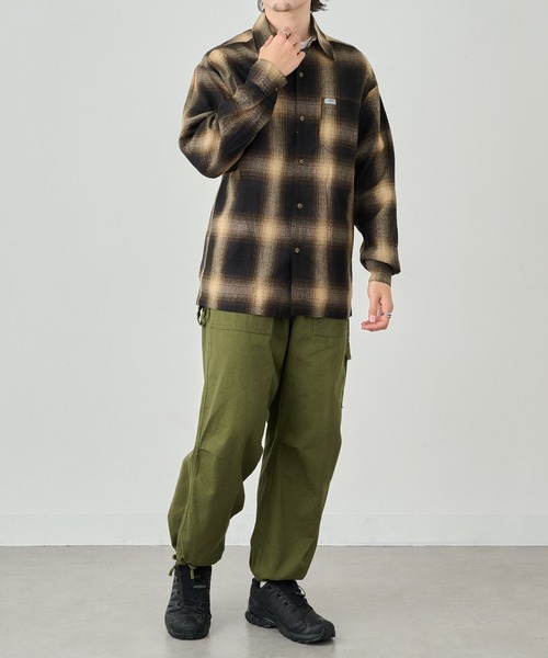 Cal Top（キャルトップ）の「雑誌 『GO OUT』にて掲載！【Cal Top】2000 L/S Plaid Color Base Shirt オンブレチェックシャツ シャドーチェック フランネルシャツ UNTR（シャツ/ブラウス・メンズ・レッド系その他/グレー系1/ブラック系1/ブラウン系1/ブラック系2・S/M）」の12枚目の写真