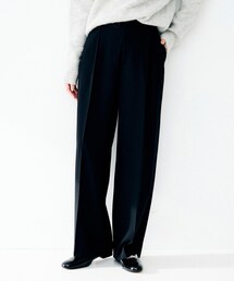 UNTITLED | ドライタッチタックワイドパンツ(その他パンツ)