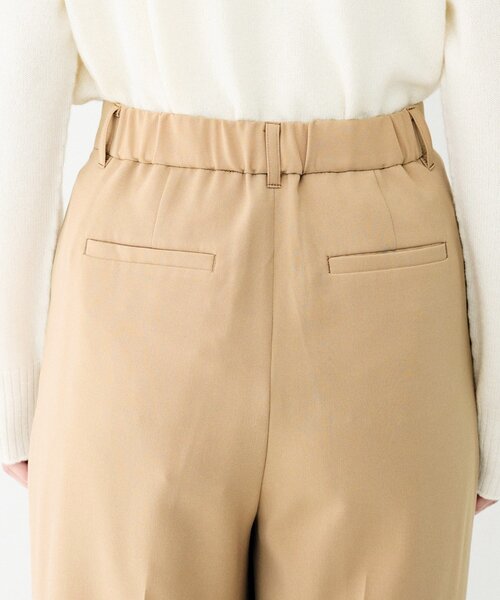 UNTITLED（アンタイトル）の「ドライタッチタックワイドパンツ（その他パンツ・レディース・キャメル/ブラック・01/02/03）」の16枚目の写真