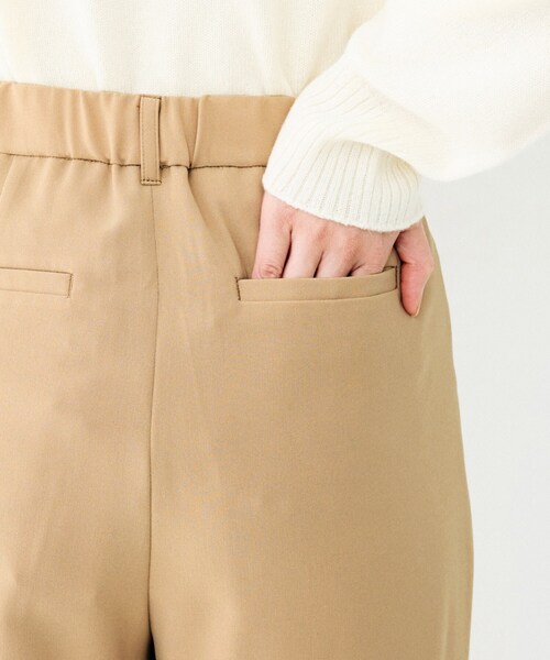 UNTITLED（アンタイトル）の「ドライタッチタックワイドパンツ（その他パンツ・レディース・キャメル/ブラック・01/02/03）」の17枚目の写真
