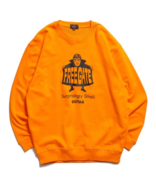 ROTAR（ローター）の「FREE GATE  Sweat（スウェット・メンズ・ブラック/アッシュグレー/オレンジ・SMALL/MEDIUM/LARGE/X-LARGE）」の7枚目の写真