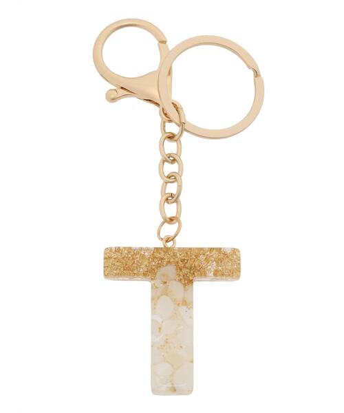 Te chichi（テチチ）の「樹脂イニシャルチャームT（ネックレス・レディース・オフホワイト・F）」の3枚目の写真