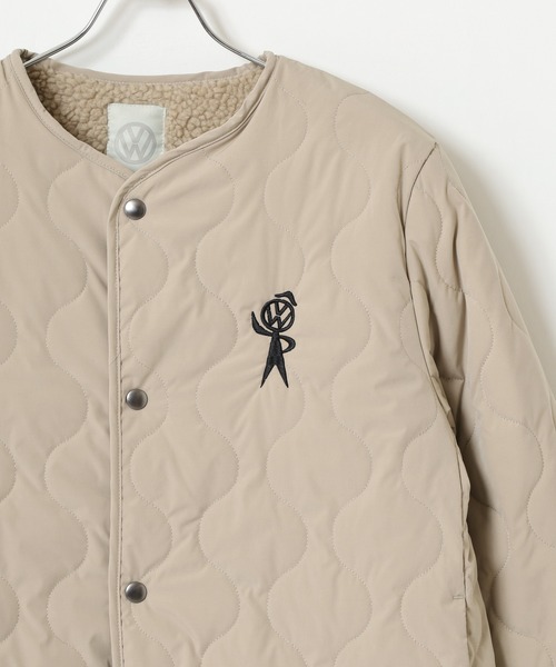 VOLKS WAGEN モコモコ裏ボアジャケット（ノーカラージャケット