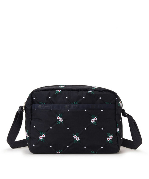 LeSportsac（レスポートサック）の「DANIELLA CROSSBODY フローラルラティスEMB（ショルダーバッグ・レディース・ブルー・FREE）」の8枚目の写真