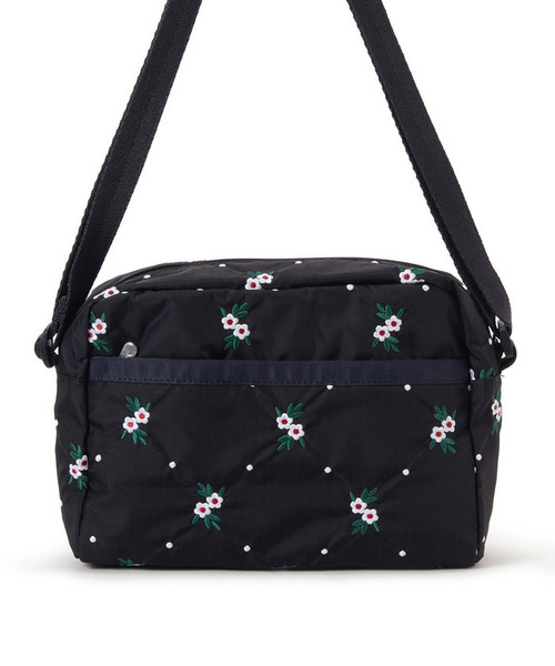 LeSportsac（レスポートサック）の「DANIELLA CROSSBODY フローラルラティスEMB（ショルダーバッグ・レディース・ブルー・FREE）」の10枚目の写真