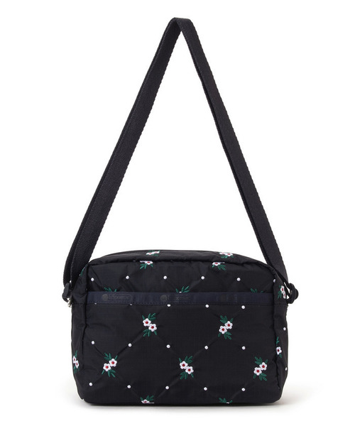 LeSportsac（レスポートサック）の「DANIELLA CROSSBODY フローラルラティスEMB（ショルダーバッグ・レディース・ブルー・FREE）」の2枚目の写真
